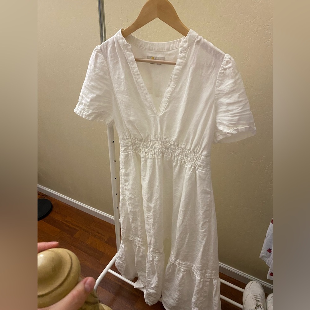 White Boden Dress